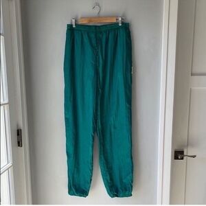 Vintage Givenchy Teal Track Pants Joggers Sweatpants
